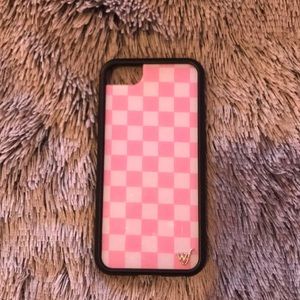 Wildflower Pink Checkered iPhone 6/7/8 Case